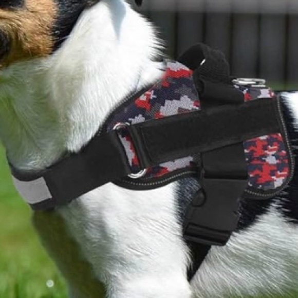 Bolux Dog Harness, No-Pull Reflective Vest, Breathable Adj- w/Handle-Sz XL - Picture 2 of 8